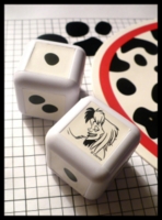 Dice : Dice - Game Dice - Disneys 102 Dalmations Spot Me by Mattel 2000 - Resale Shop June 2010